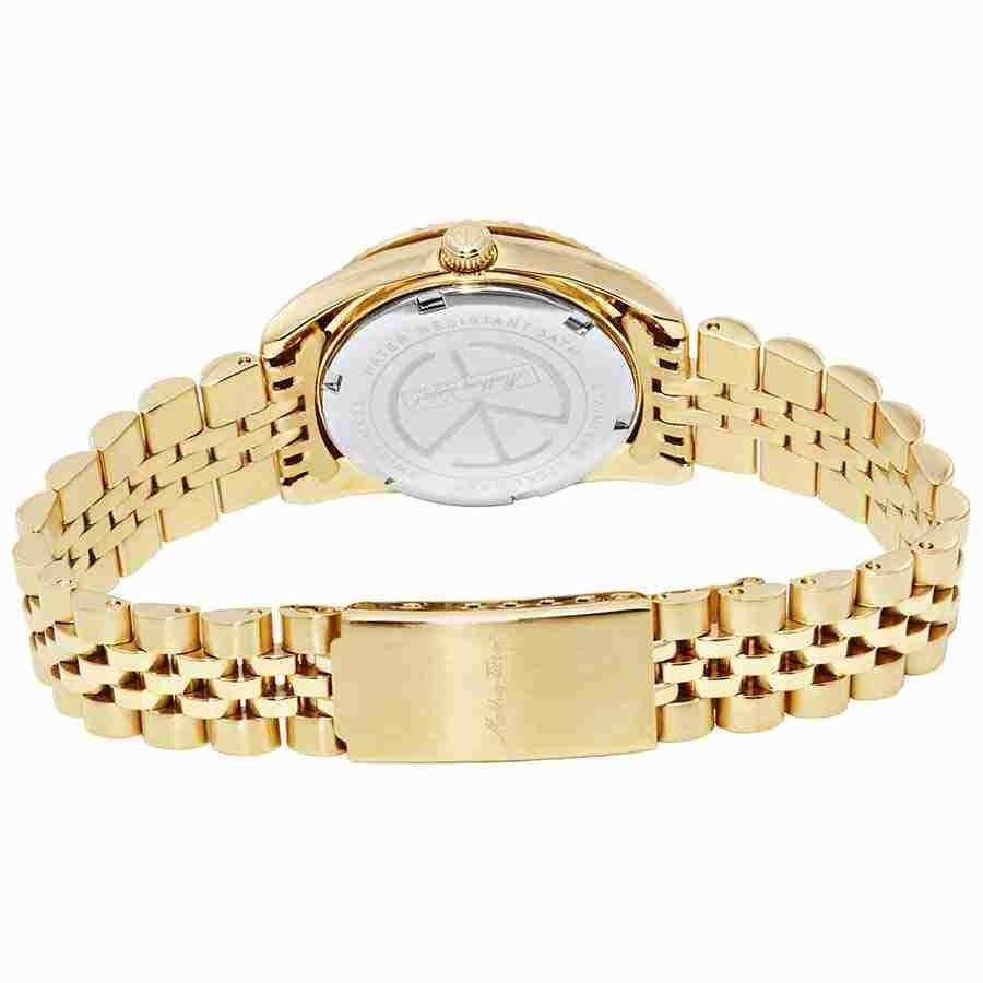 Mathey-Tissot Mathy III Goldfarben Edelstahl Gold Dial Quarz D810PDI Damenuhr