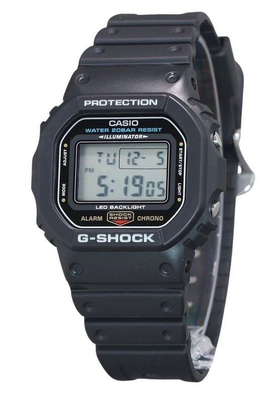 Casio G-Shock Digital Resin Strap Quarz DW-5600UE-1 200M Herrenuhr