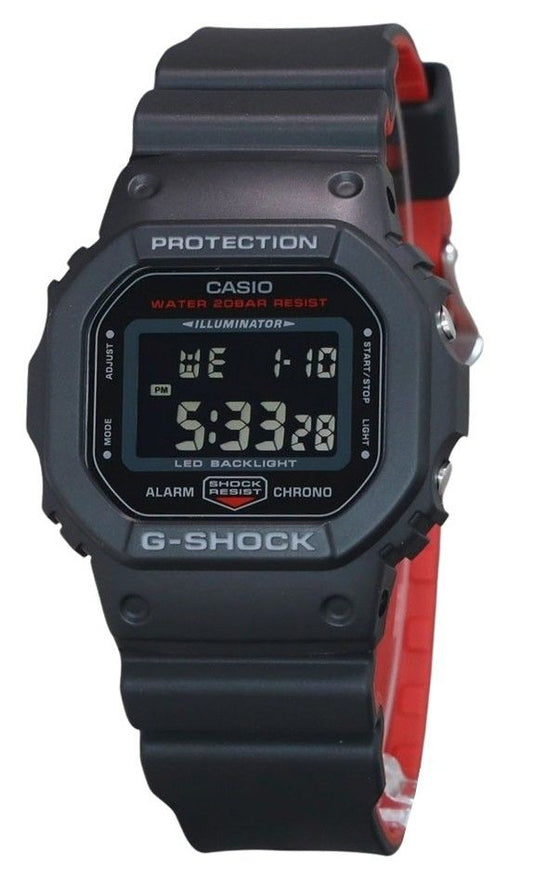 Casio G-Shock Digital Resin Strap Quarz DW-5600UHR-1 200M Herrenuhr
