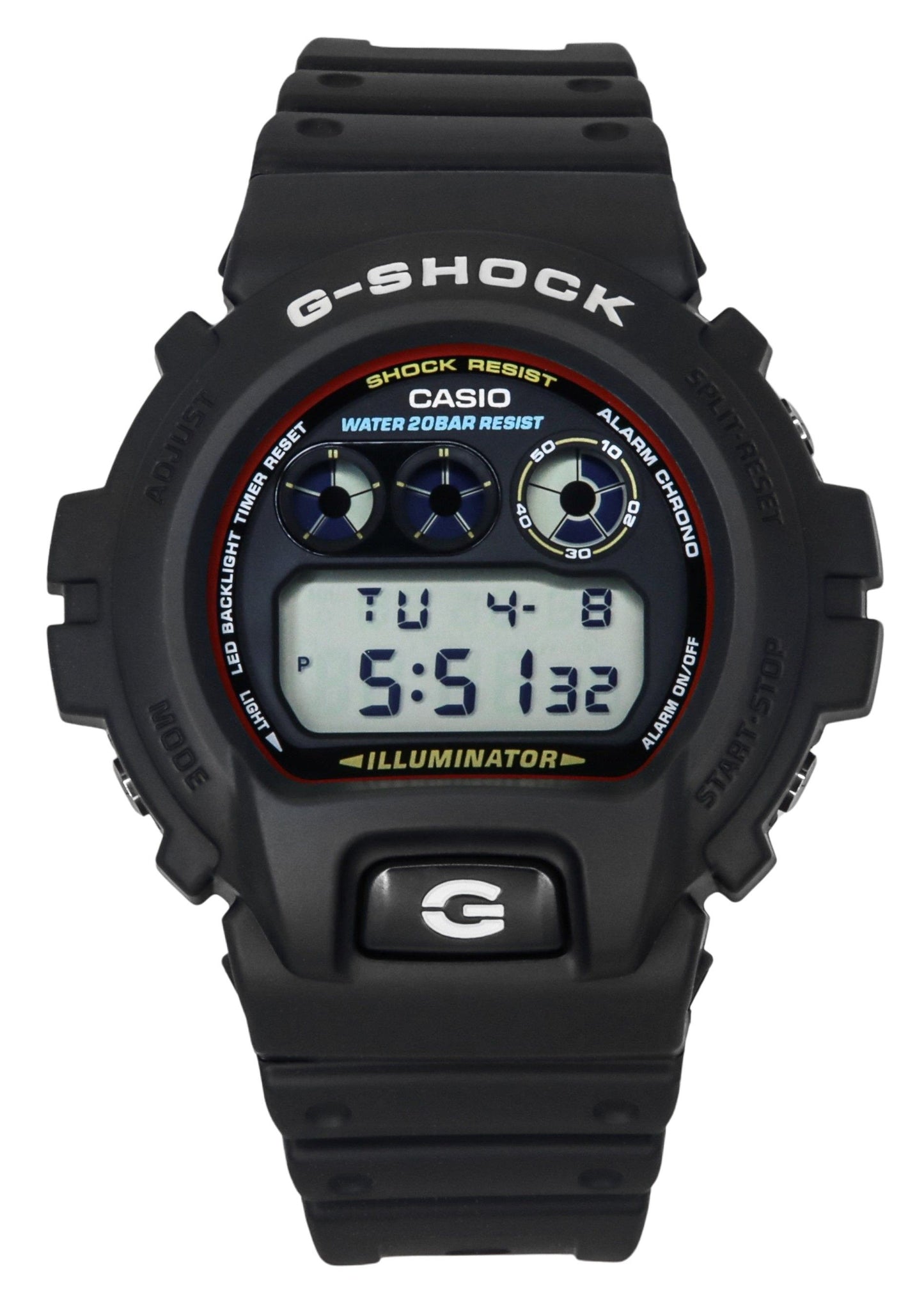 Casio G-Shock Digital Bio-Based Resin Quarz DW-6900RL-1 200M Herrenuhr