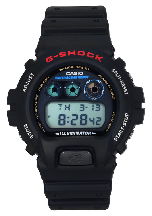 Casio G-Shock Digital Resin Strap Quarz DW-6900U-1 200M Herrenuhr