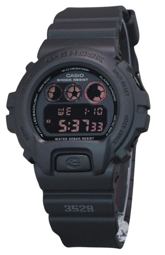 Casio G-Shock Digital Resin Strap Quarz DW-6900UMS-1 200M Herrenuhr