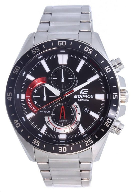 Casio Edifice Chronograph Analog Quarz EFV-620D-1A4V EFV620D-1A4 100M Herrenuhr