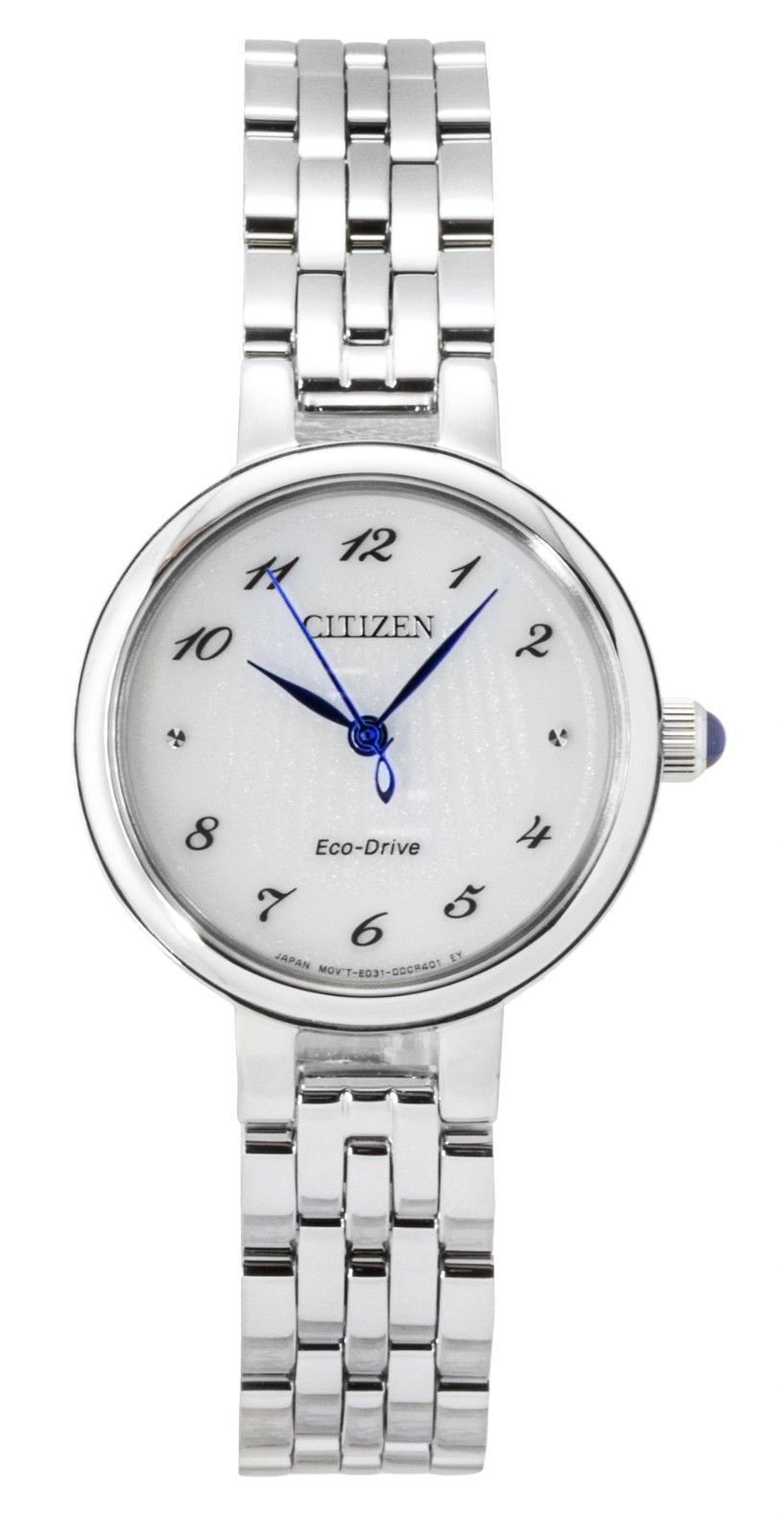 Citizen L Edelstahl White Dial Eco-Drive EM0990-81A Damenuhr