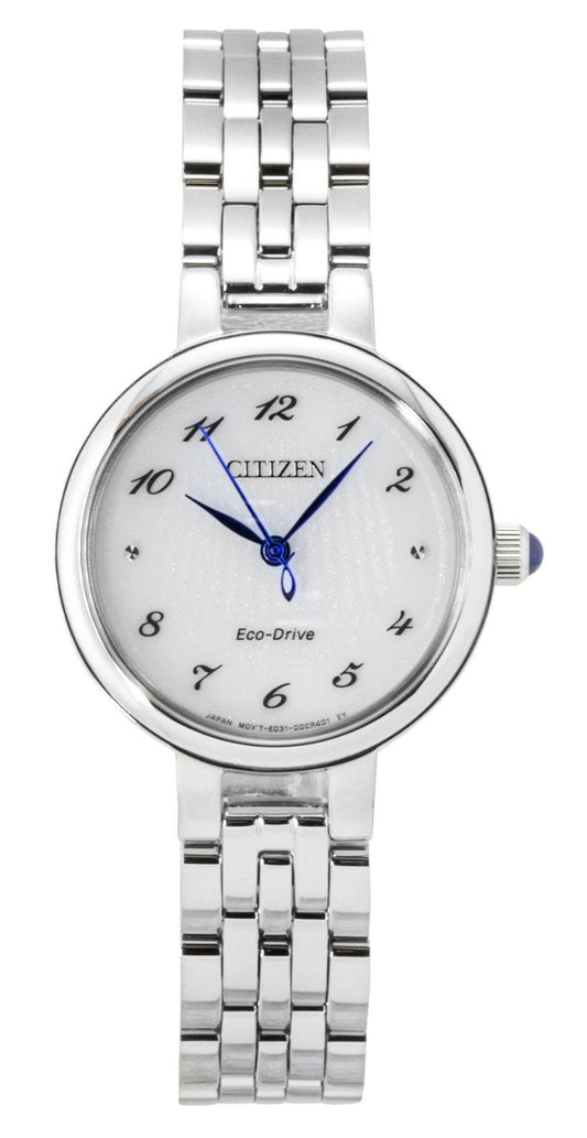 Citizen L Edelstahl White Dial Eco-Drive EM0990-81A Damenuhr