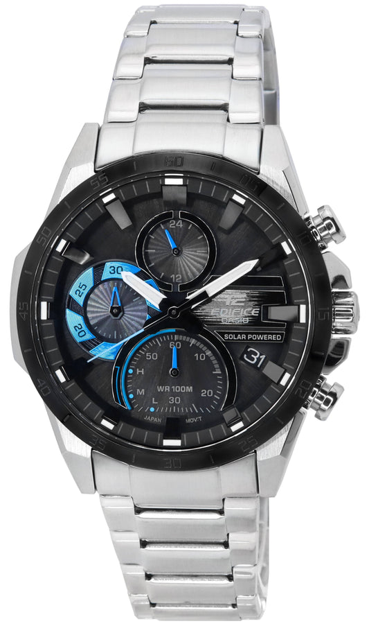 Casio Edifice Chronograph Analog Solar Powered EQS-940DB-1B EQS940DB-1B 100M Herrenuhr