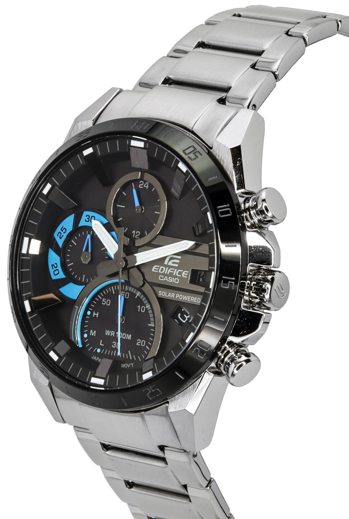 Casio Edifice Chronograph Analog Solar Powered EQS-940DB-1B EQS940DB-1B 100M Herrenuhr