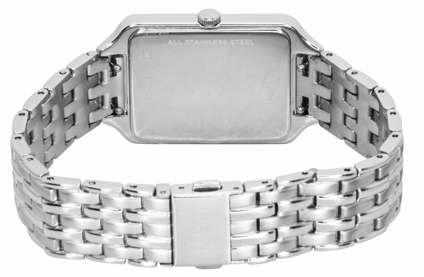 Fossil Raquel Edelstahl Sun Moon Multifunction Perlmutt-Zifferblatt Quarz ES5400 Damenuhr