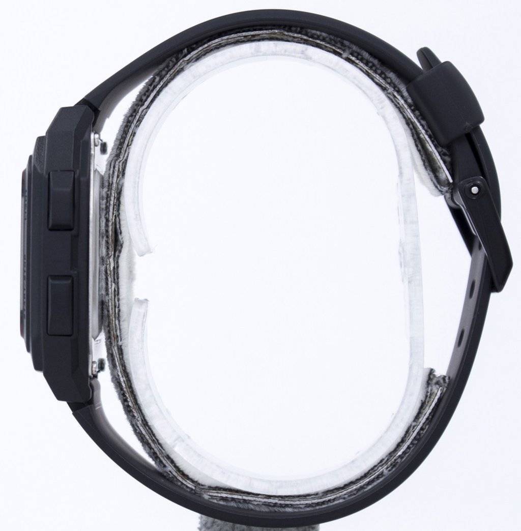 Casio Digital 5 Alarms Dual Time Illuminator F-201WA-1ADF F201WA-1ADF Herrenuhr