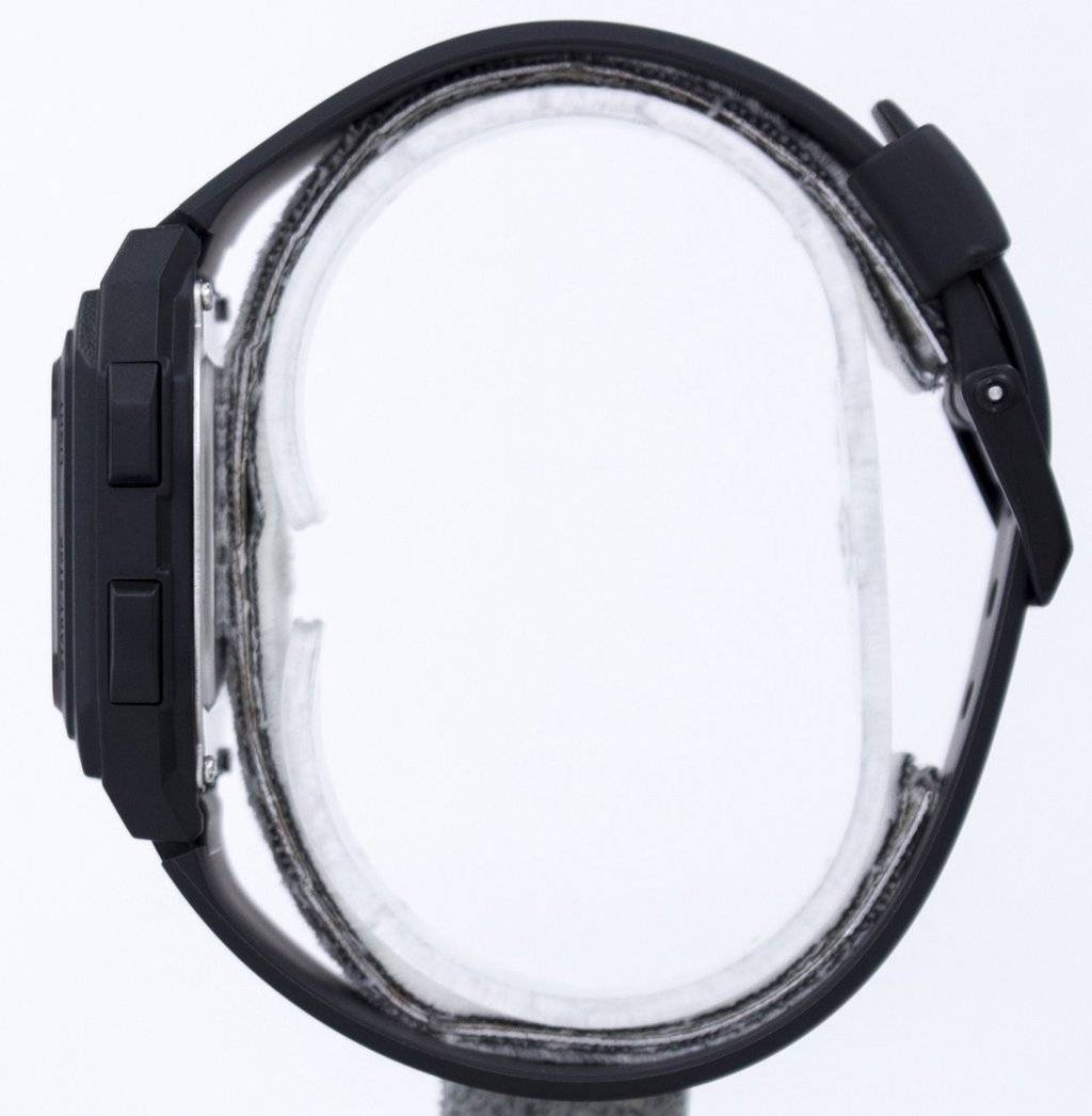 Casio Digital 5 Alarms Dual Time Illuminator F-201WA-9ADF F201WA-9ADF Herrenuhr