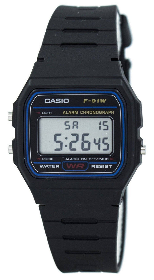 Casio Classic F-91W-1SDG F91W-1SDG Chronograph Herrenuhr