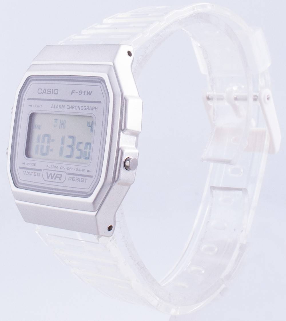 Casio Youth F-91WS-7 Quarz Damenuhr