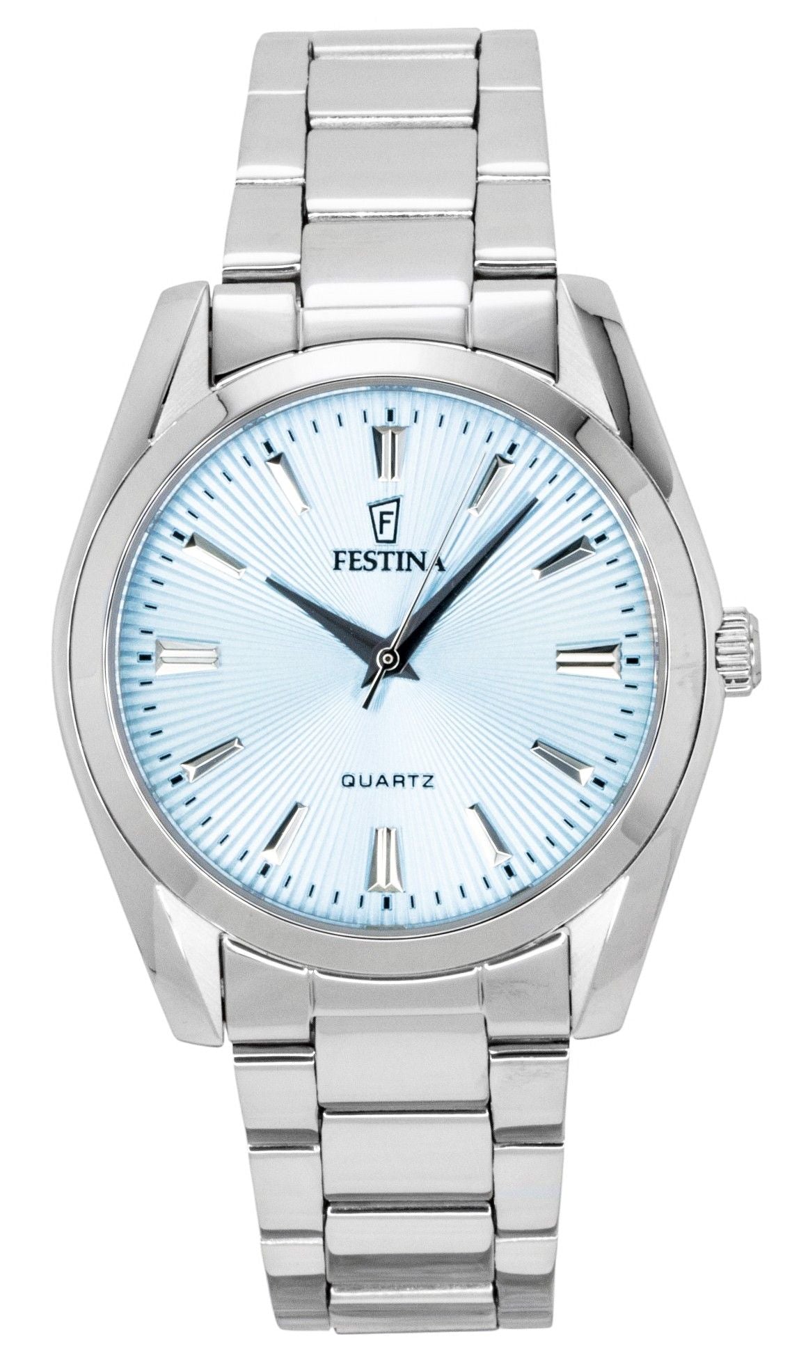 Festina Boyfriend Edelstahl Turquoise Dial Quarz F20622-P Damenuhr