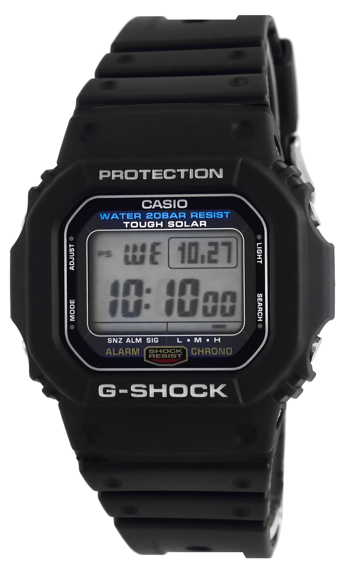 Casio G-Shock Origin Digital Resin Strap G-5600UE-1 G5600UE-1 200M Herrenuhr