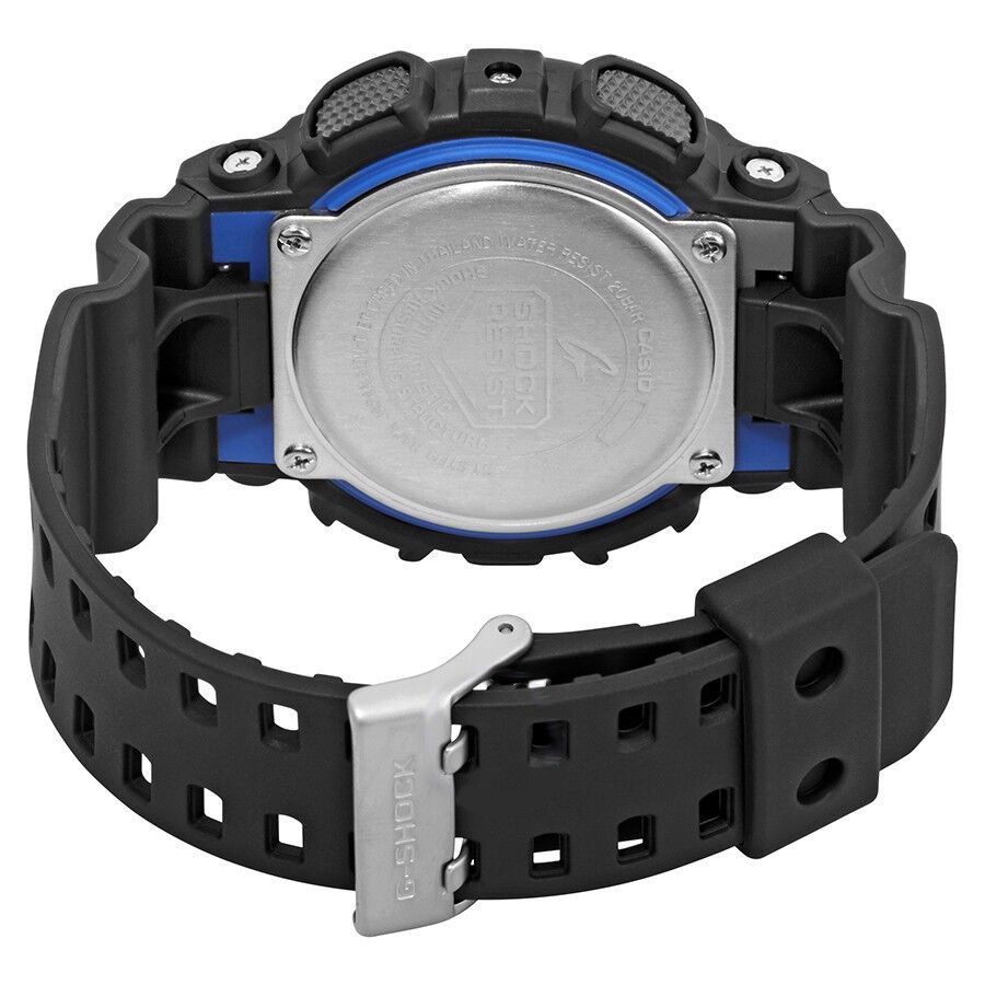Casio G-Shock Weltzeit Alarm GA-100-1A2 GA-100 Herrenuhr