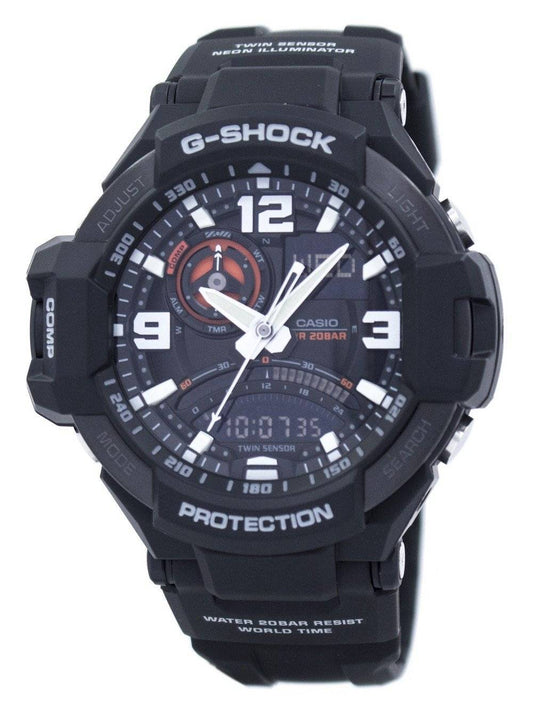 Casio G-Shock GRAVITYMASTER Doppelsensor GA-1000-1A GA1000-1A Herrenuhr