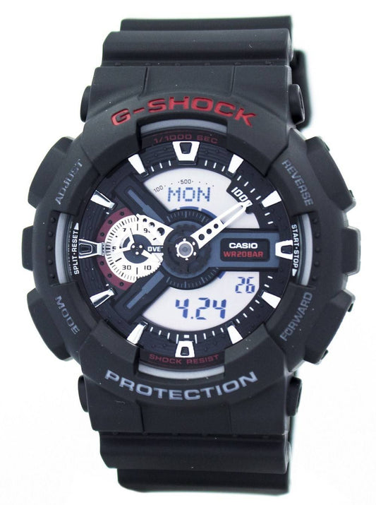Casio G-Shock Weltzeit Analog Digital GA-110-1A GA110-1A Herrenuhr