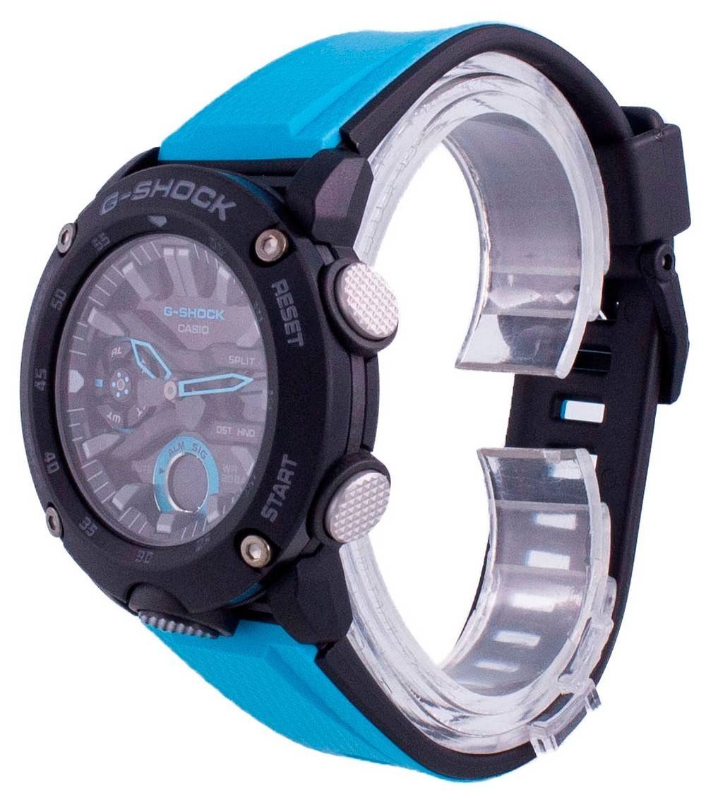 Casio G-Shock Standard Analog Digital Carbon Core Taucher GA-2000-1A2 GA2000-1A2 200M Herrenuhr