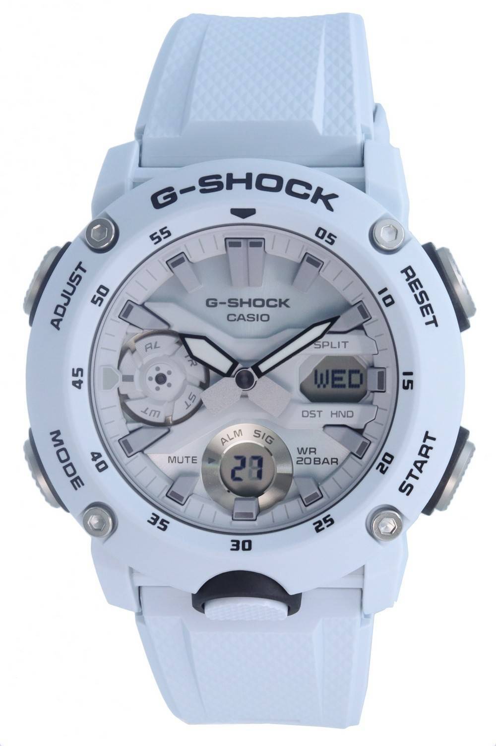 Casio G-Shock Carbon Core Guard Analog Digital Quarz GA-2000S-7A GA2000S-7 200M Herrenuhr
