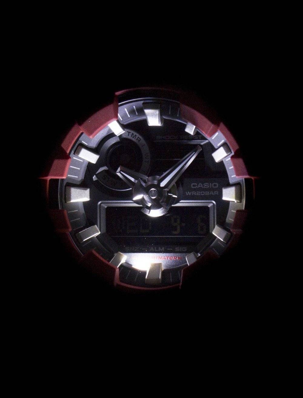 Casio G-Shock Analog Digital 200M GA-700-4A GA700-4A Herrenuhr