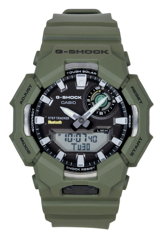 Casio G-Shock Analog Digital Smartphone Link Bio-Based Resin Schwarzes Zifferblatt Solar GA-B010-3A 200M Herrenuhr
