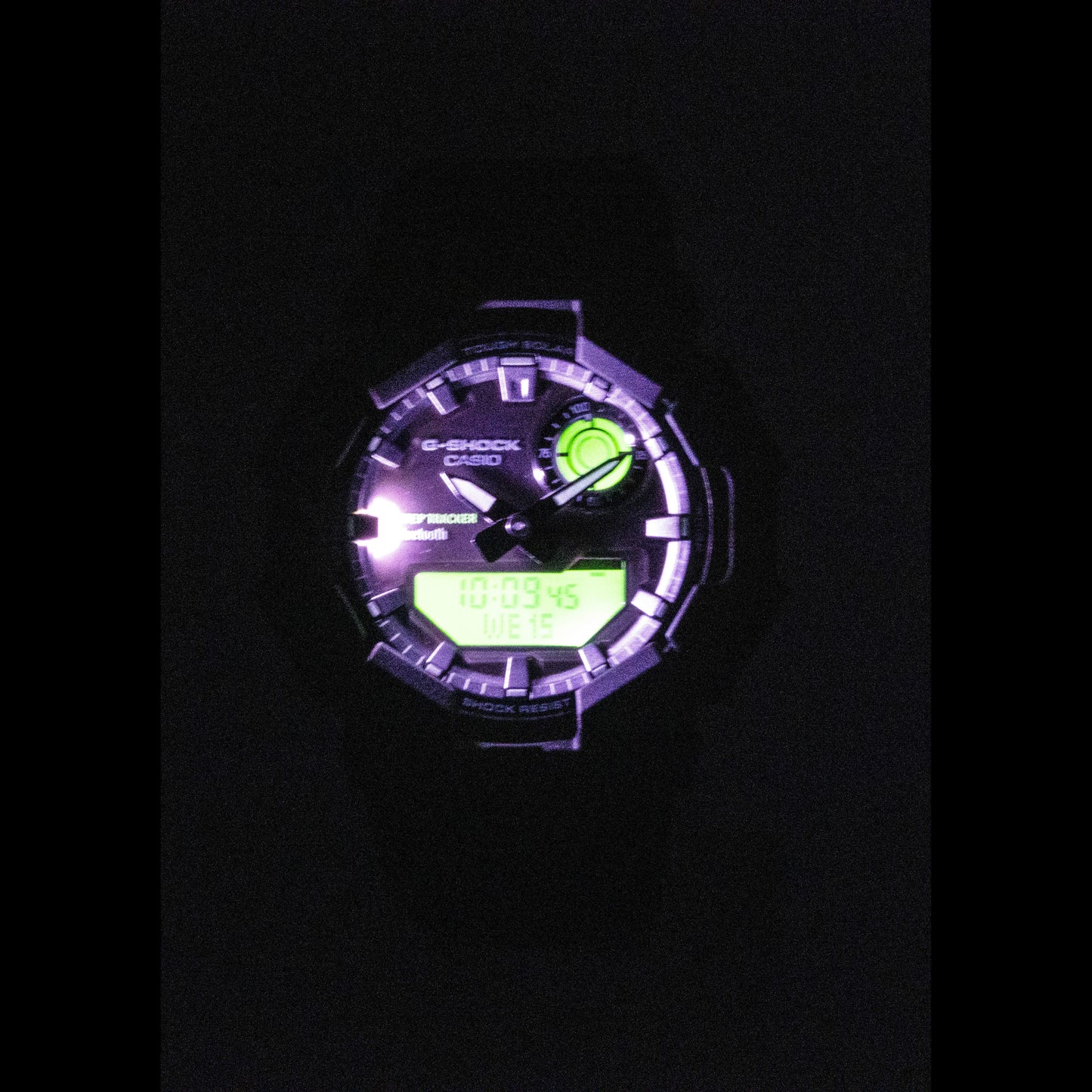 Casio G-Shock Analog Digital Smartphone Link Bio-Based Resin Strap Schwarzes Zifferblatt Solar GA-B010BEG-1A 200M Herrenuhr