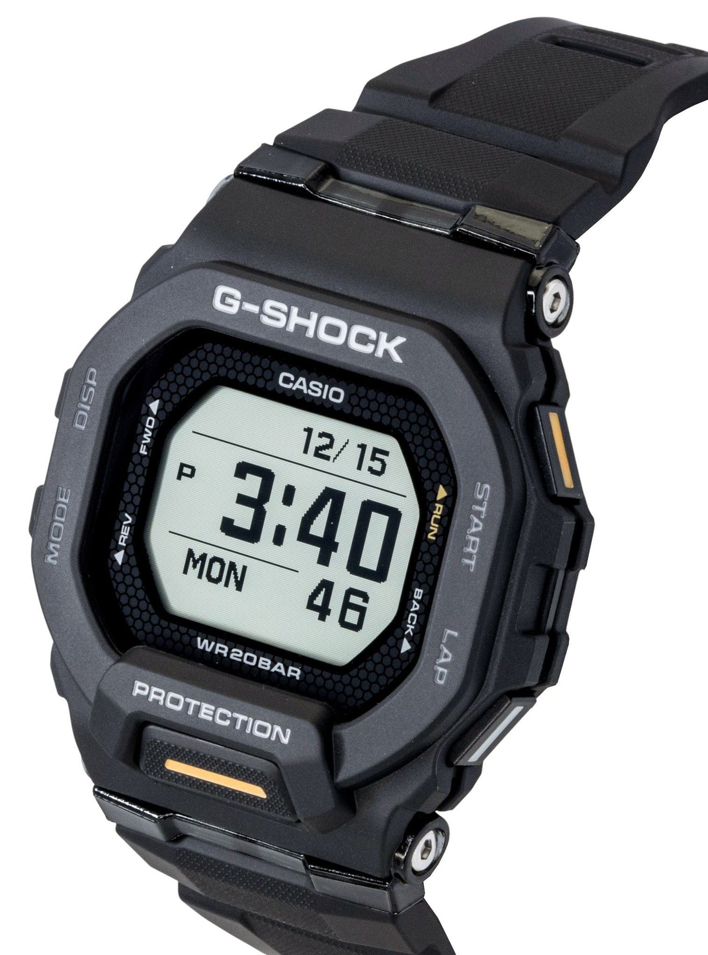 Casio G-Shock G-Squad Digital Smartphone Link Black Resin Strap Quarz GBD-200-1A1 200M Herrenuhr