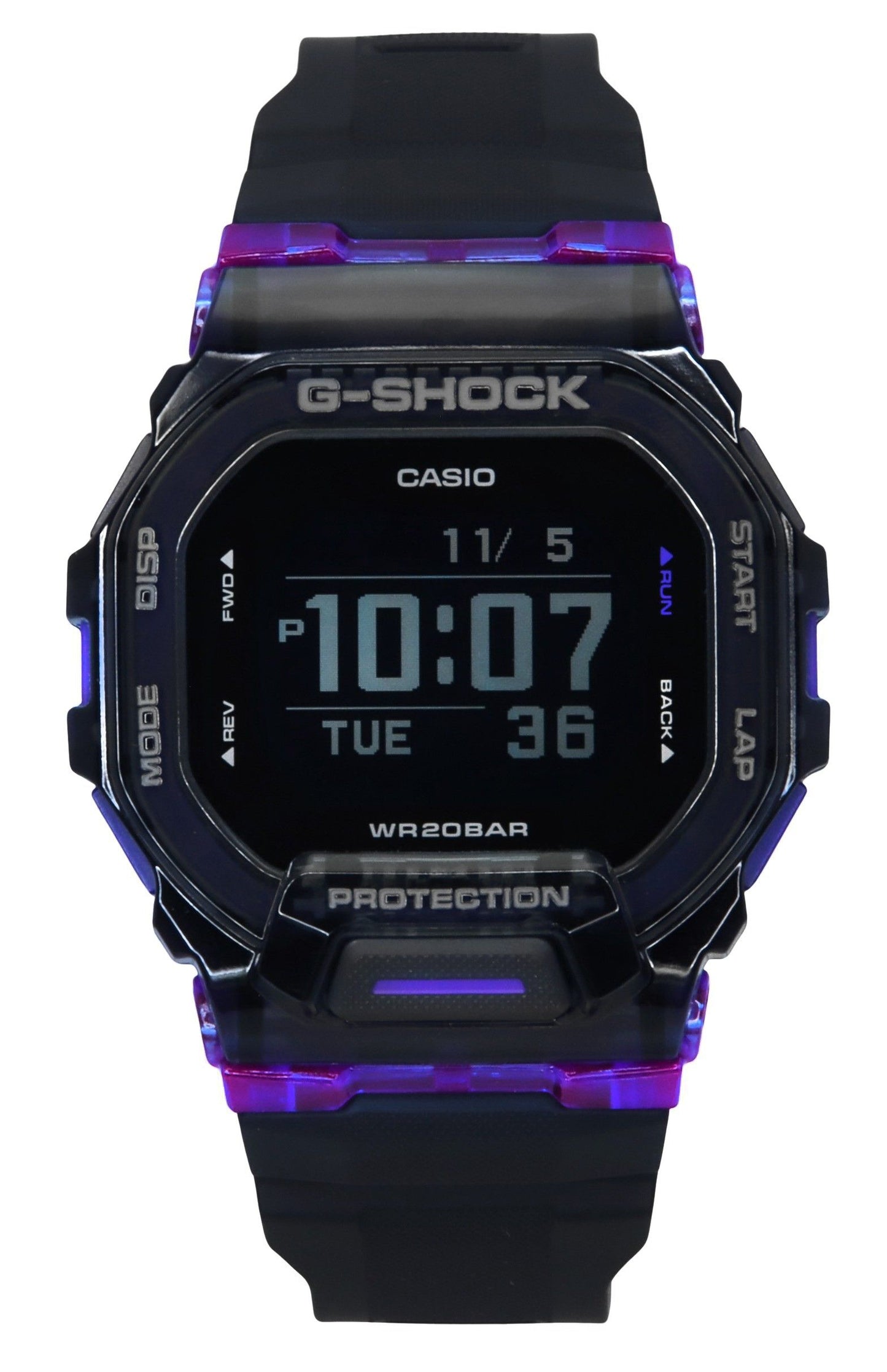 Casio G-Shock G-Squad Digital Smartphone Link Resin Strap Quarz GBD-200SM-1A6 200M Herrenuhr