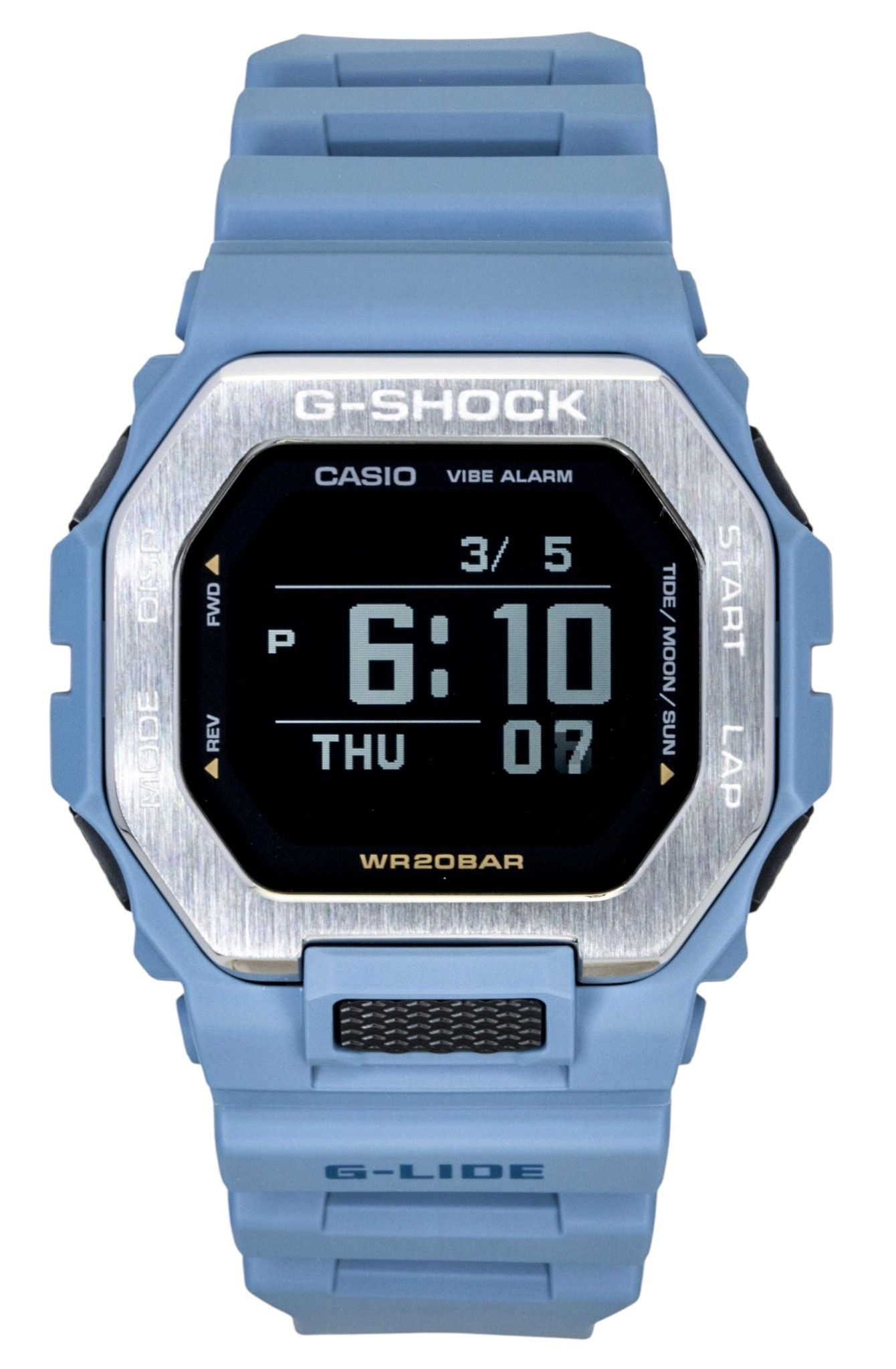 Casio G-Shock G-Lide Digital Smartphone Link Bio-Based Resin Quarz GBX-100-2A 200M Herrenuhr