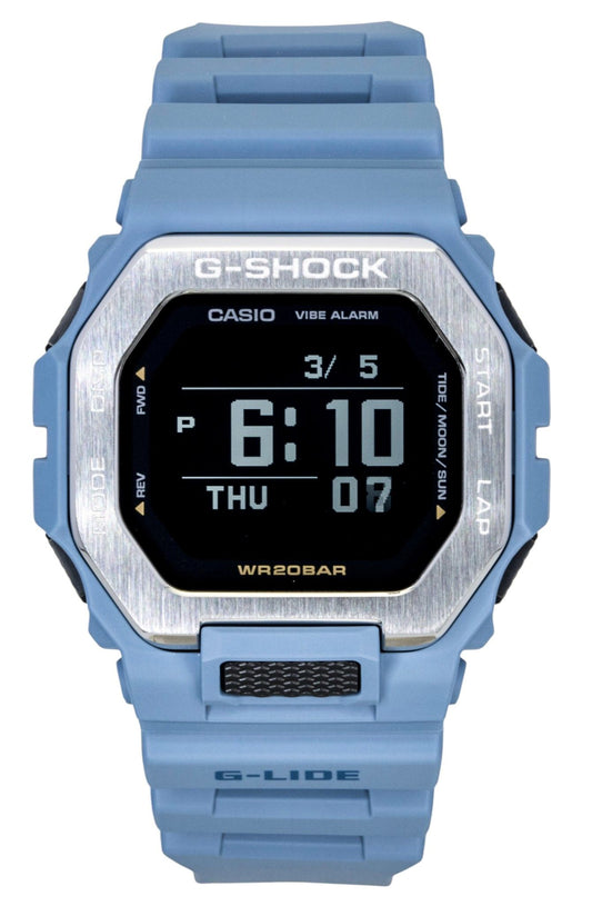 Casio G-Shock G-Lide Digital Smartphone Link Bio-Based Resin Quarz GBX-100-2A 200M Herrenuhr
