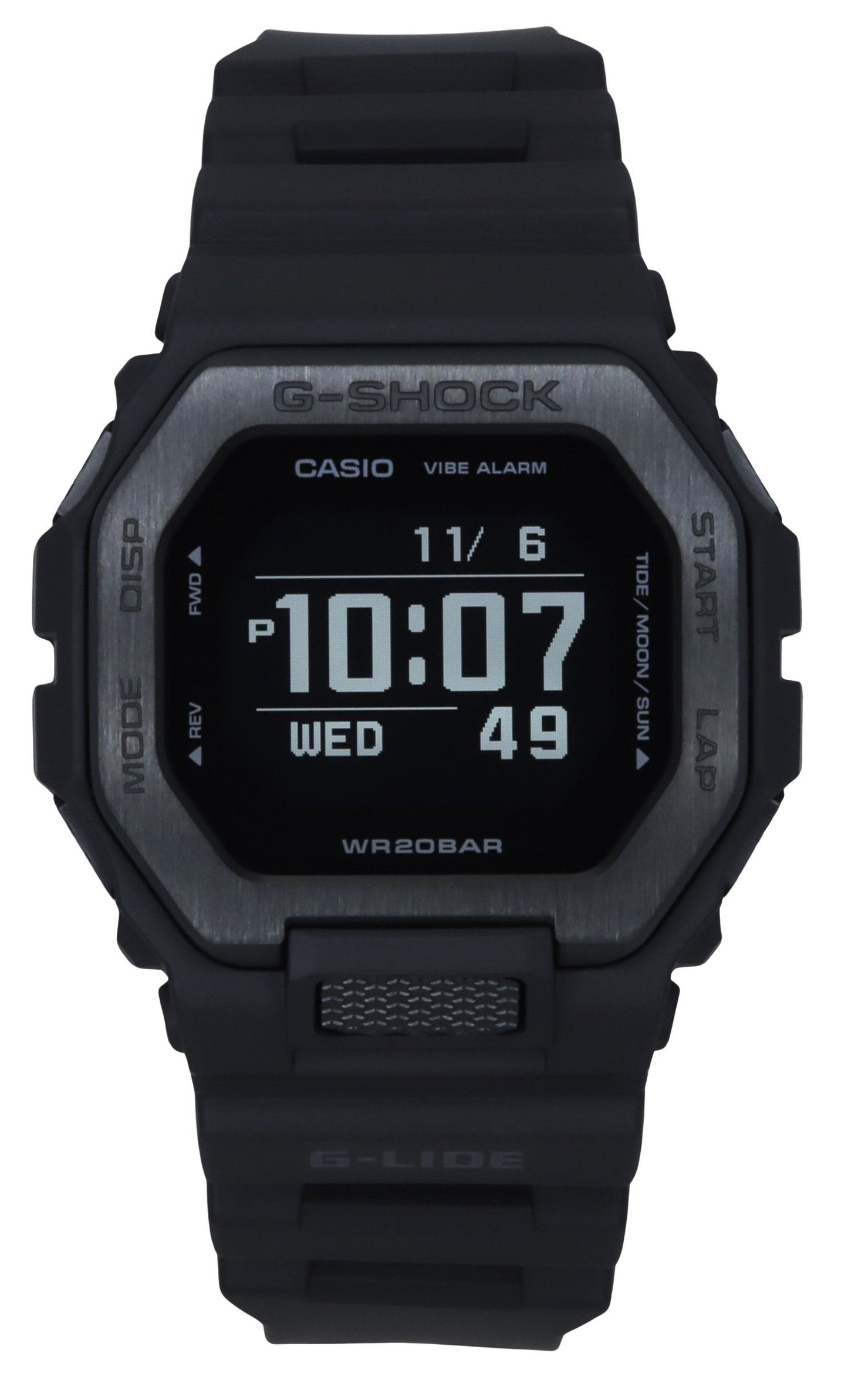 Casio G-Shock G-Lide Digital Smartphone Link Resin Strap Quarz GBX-100NS-1 200M Herrenuhr