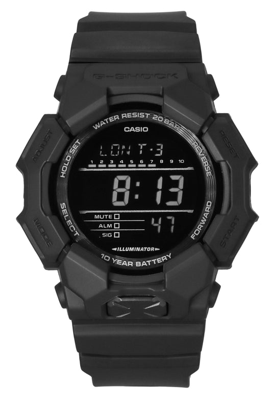 Casio G-Shock Digital Bio-Based Resin Strap Quarz GD-010-1A1 200M Herrenuhr
