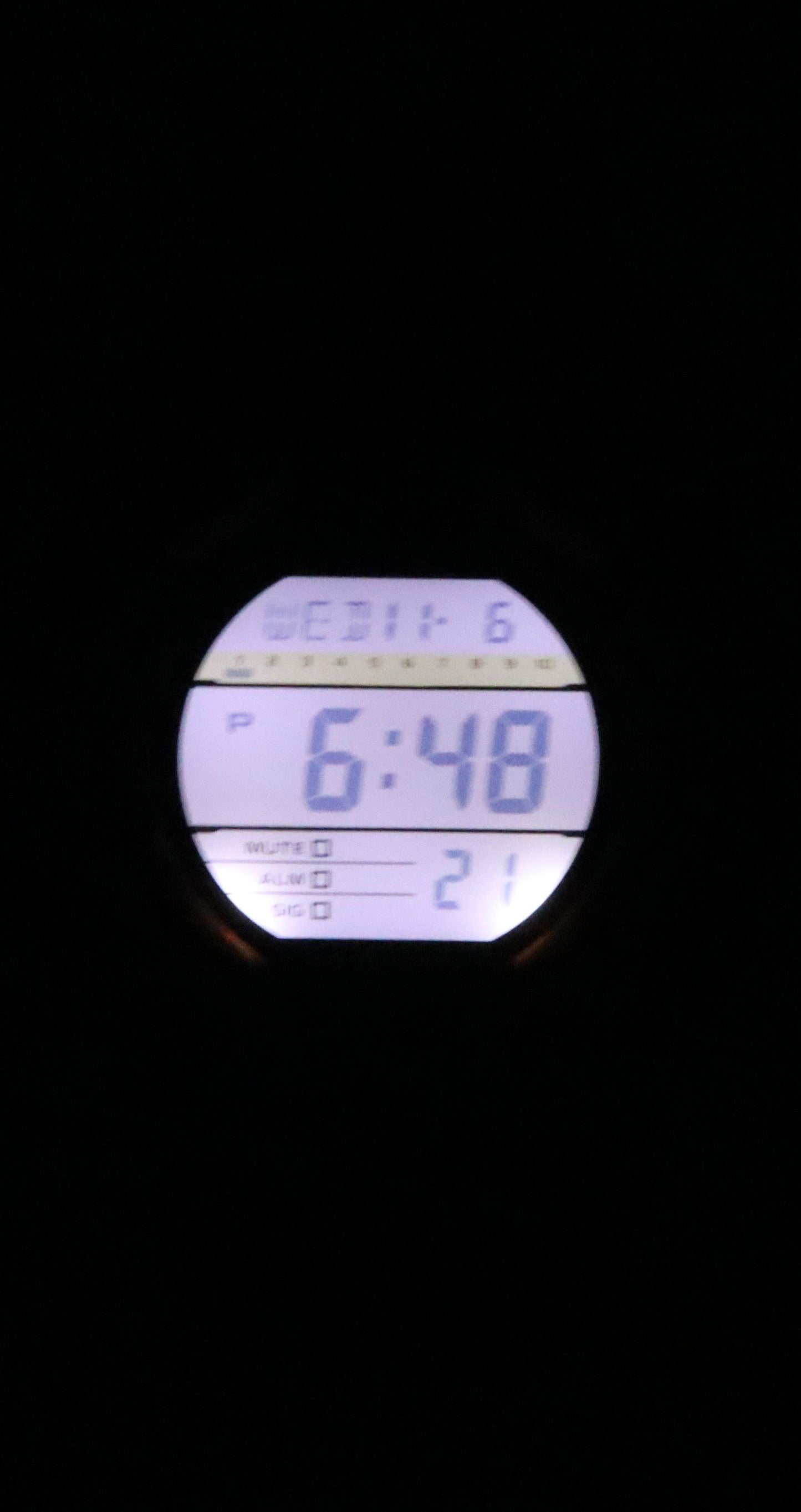 Casio G-Shock Digital Bio-Based Green Resin Strap Schwarzes Zifferblatt Quarz GD-010-3 200M Herrenuhr