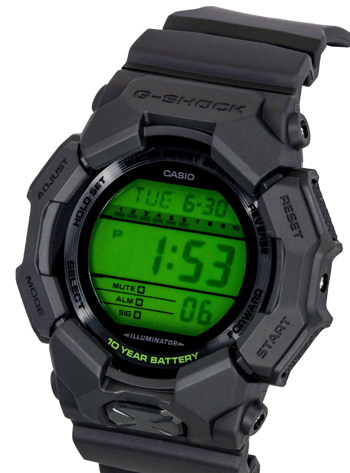 Casio G-Shock Digital Resin Quarz GD-010BEG-1 200M Herrenuhr