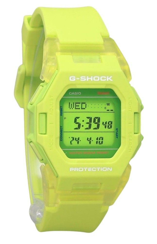 Casio G-Shock Digital Smartphone Link Green Resin Strap Quarz GD-B500S-3 200M Herrenuhr