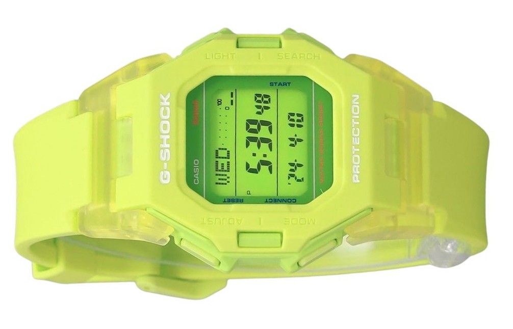 Casio G-Shock Digital Smartphone Link Green Resin Strap Quarz GD-B500S-3 200M Herrenuhr