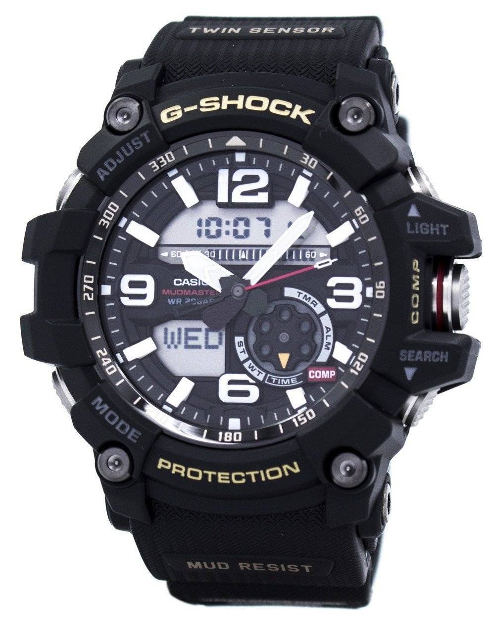 Casio G-Shock MUDMASTER Doppelsensor GG-1000-1A GG1000-1A Herrenuhr