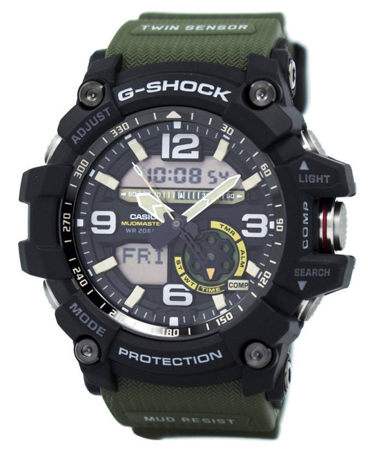 Casio G-Shock Mudmaster Analog Digital Doppelsensor GG-1000-1A3 GG1000-1A3 Herrenuhr