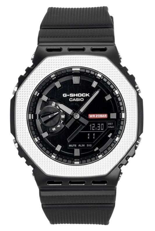 Casio G-Shock G-Steel Analog Digital Bio-Based Resin Schwarzes Zifferblatt Quarz GM-2100BM-1A 200M Herrenuhr