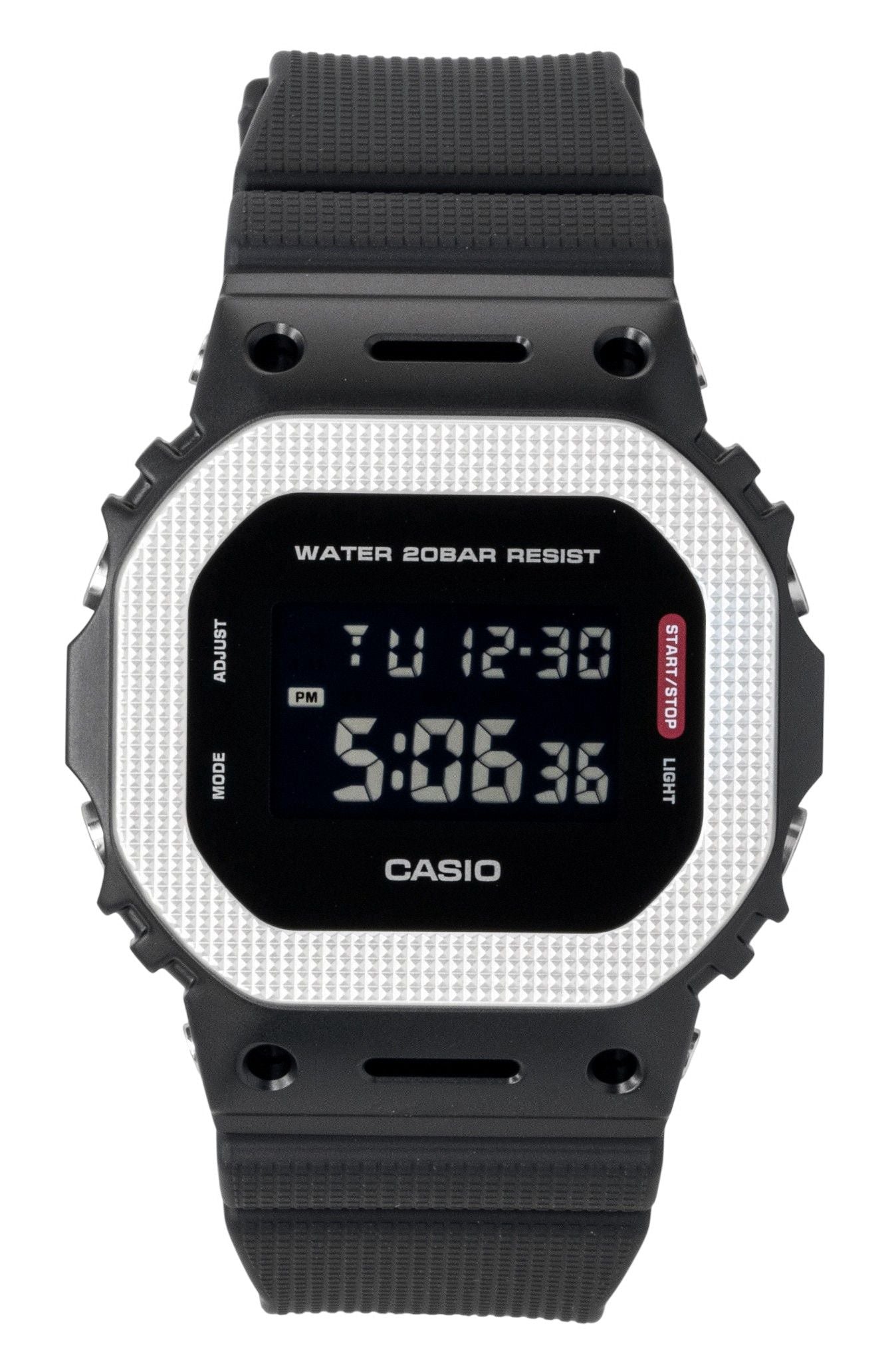 Casio G-Shock G-Steel Digital Bio-Based Resin Quarz GM-5600BM-1 200M Herrenuhr