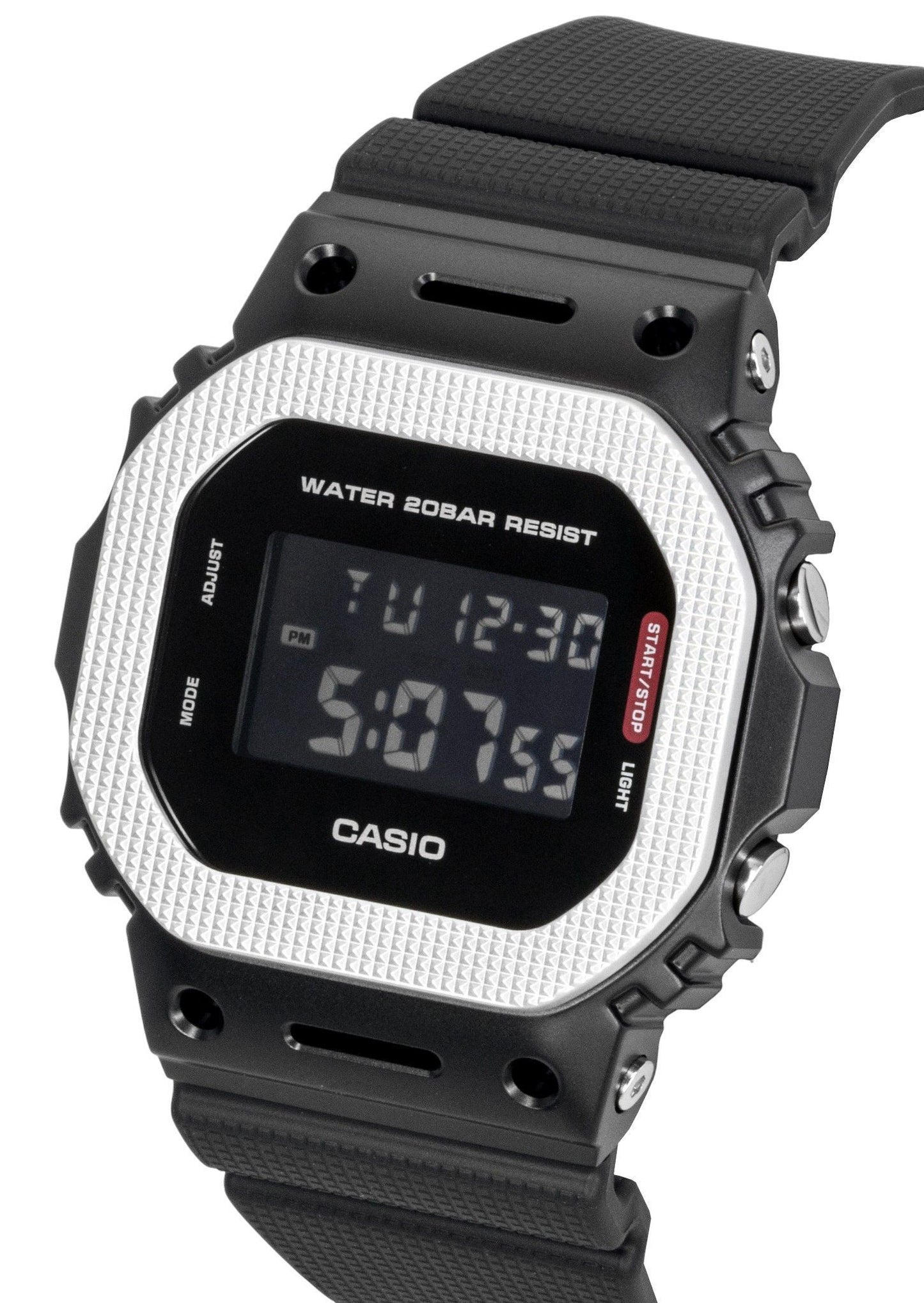Casio G-Shock G-Steel Digital Bio-Based Resin Quarz GM-5600BM-1 200M Herrenuhr