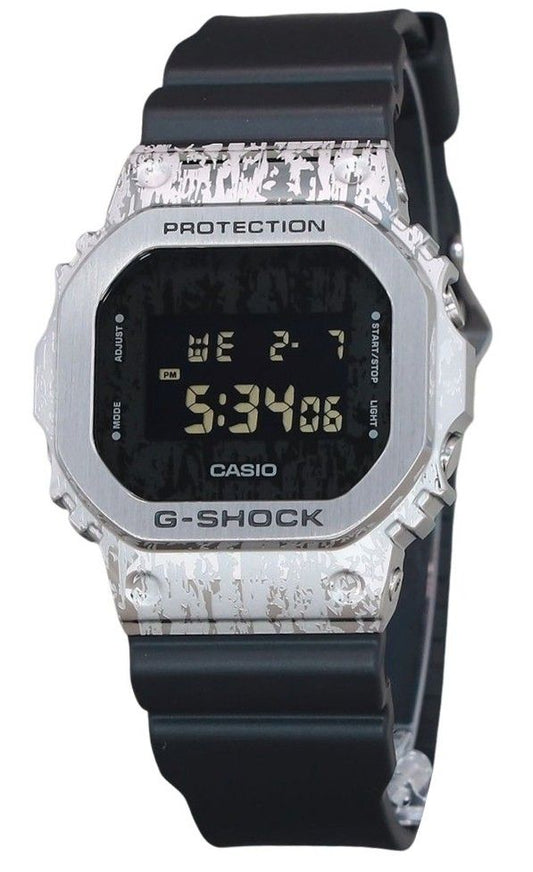 Casio G-Shock Digital Grunge Camouflage Series Graues Zifferblatt Quarz GM-5600GC-1 200M Herrenuhr
