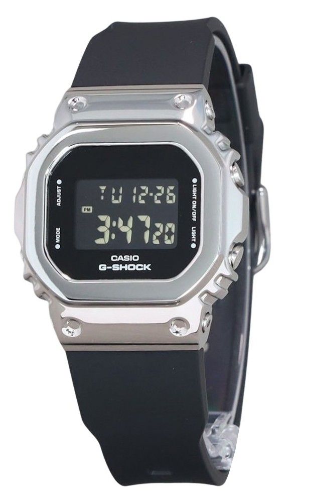 Casio G-Shock Digital Metal Bezel Resin Strap Quarz GM-5600U-1 200M Herrenuhr