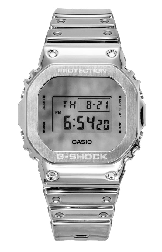 Casio G-Shock G-Steel Fine Metallic Digital Silicone Strap Quarz GM-5600YM-8A8 200M Herrenuhr