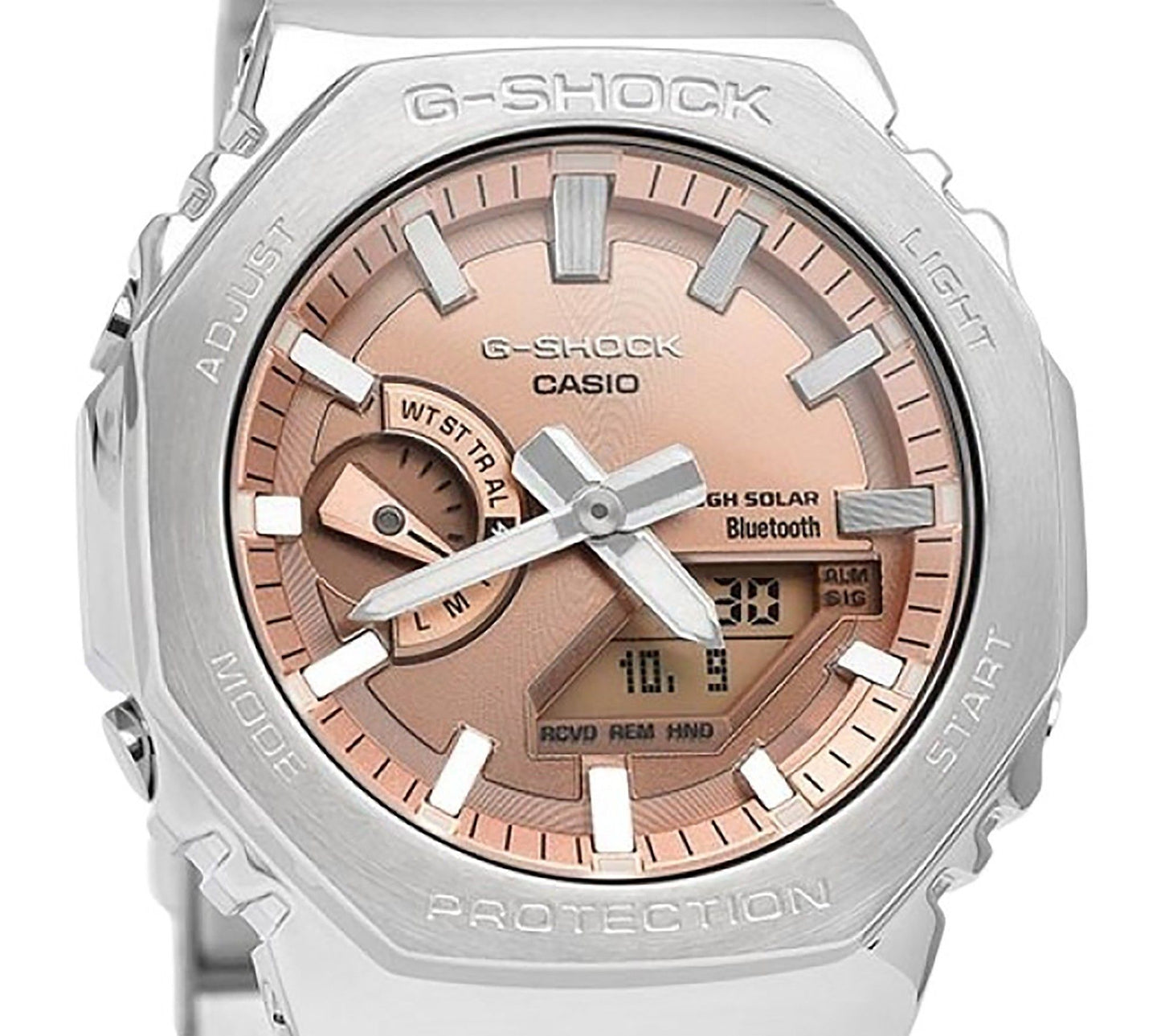 Casio G-Shock Full Metal Analog Digital Smartphone Link Copper Dial Tough Solar GM-B2100AD-5A 200M Herrenuhr
