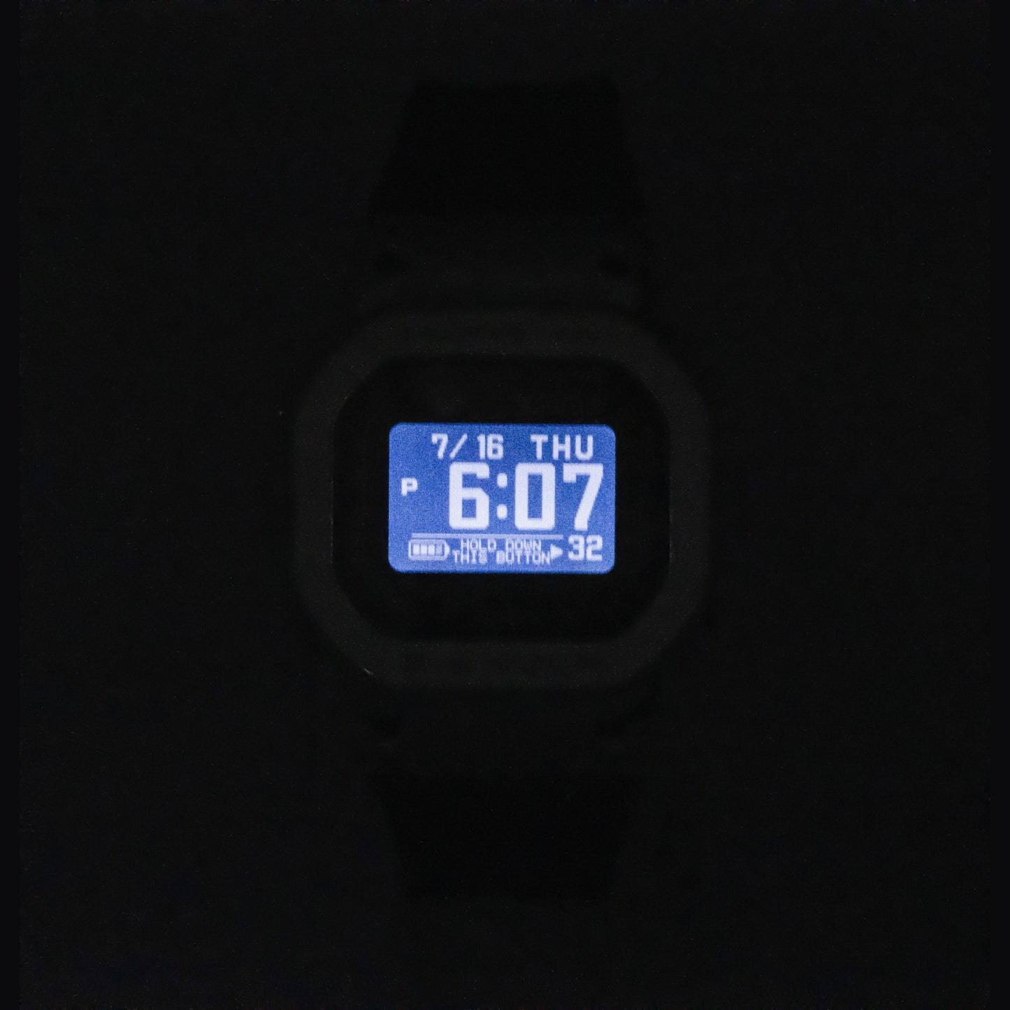 Casio G-Shock Digital Smartphone Link Resin Strap Solar GM-H5600-1 200M Herrenuhr
