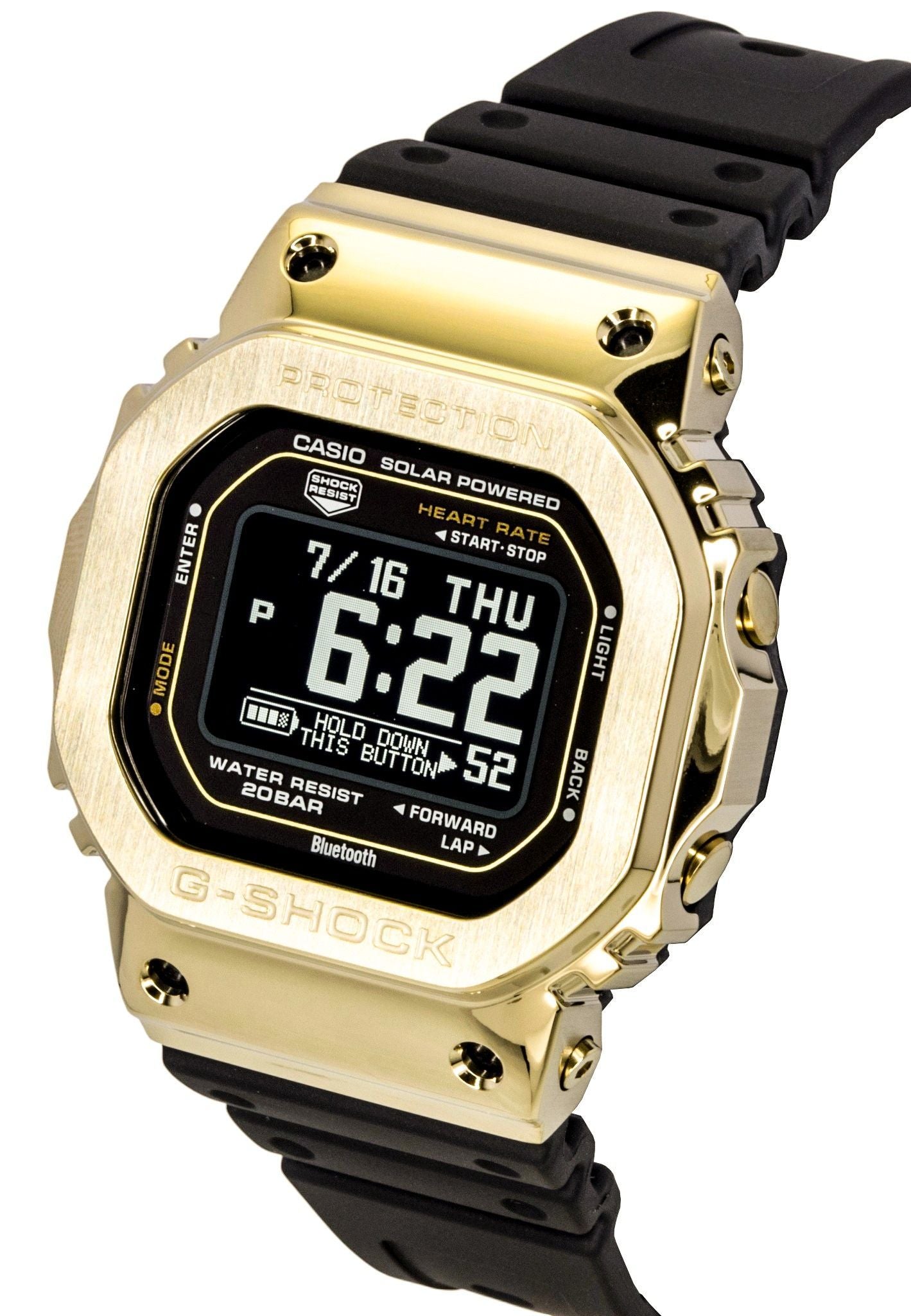 Casio G-Shock Smartphone Link Digital Resin Strap Solar GM-H5600-9 200M Herrenuhr