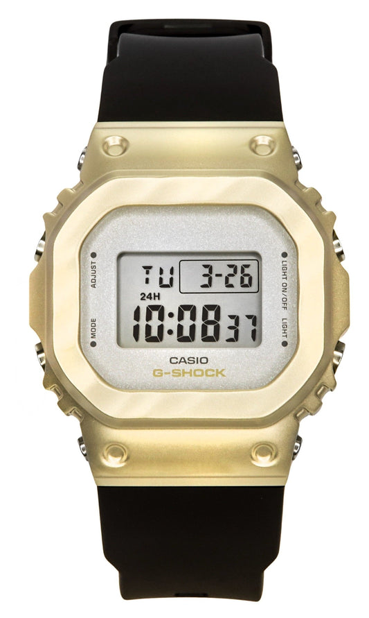 Casio G-Shock Digital Resin Strap Quarz GM-S5600BC-1 200M Damenuhr