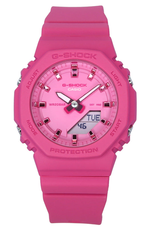 Casio G-Shock Analog Digital Bio-Based Resin Pink Dial Quarz GMA-P2100PP-4A 200M Damenuhr