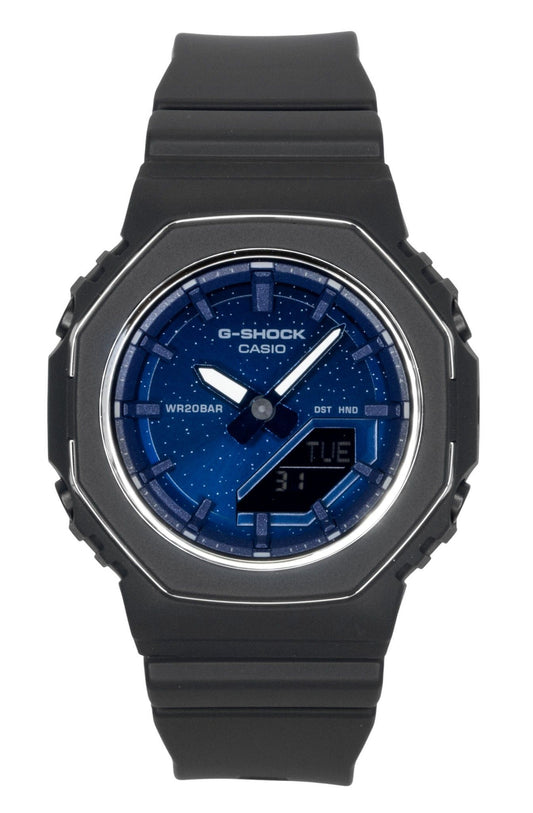 Casio G-Shock Analog Digital Bio-Based Resin Blaues Zifferblatt Quarz GMA-P2110SC-2A 200M Damenuhr